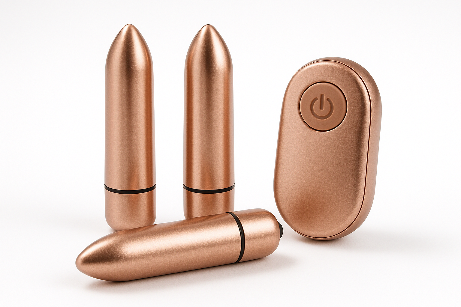 Rose Gold Bullet Collection - Remote Control Multi-Pack