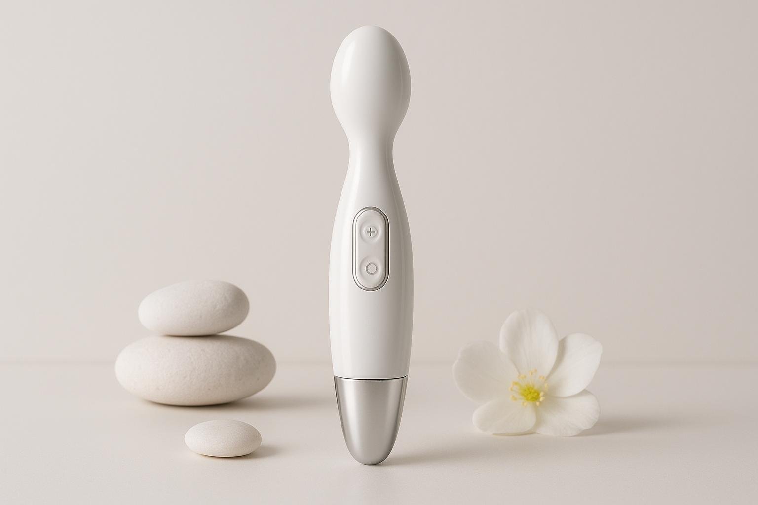 Pearl White Serenity Personal Wellness Massager
