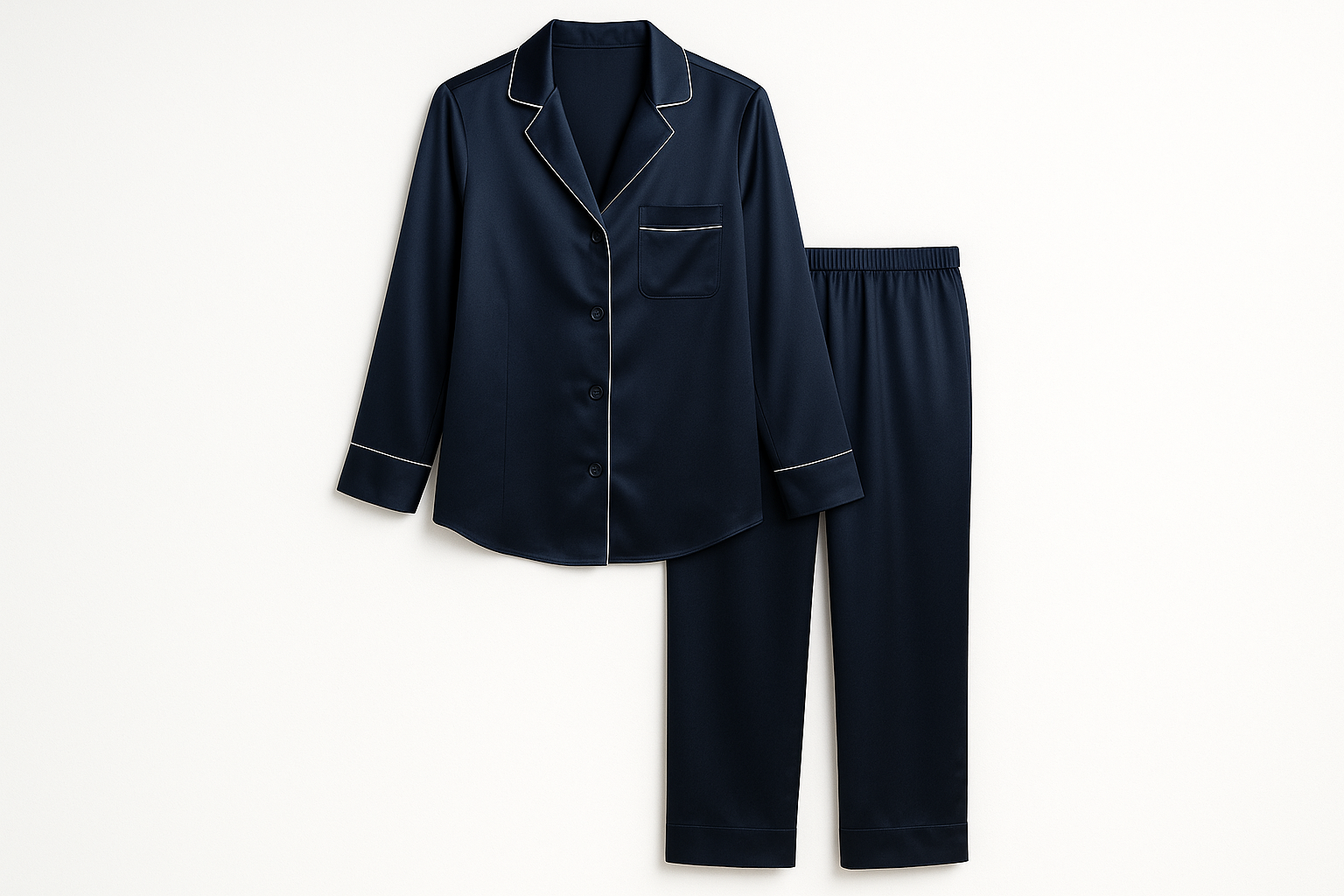 Women's Luxury Silk Pajama Set