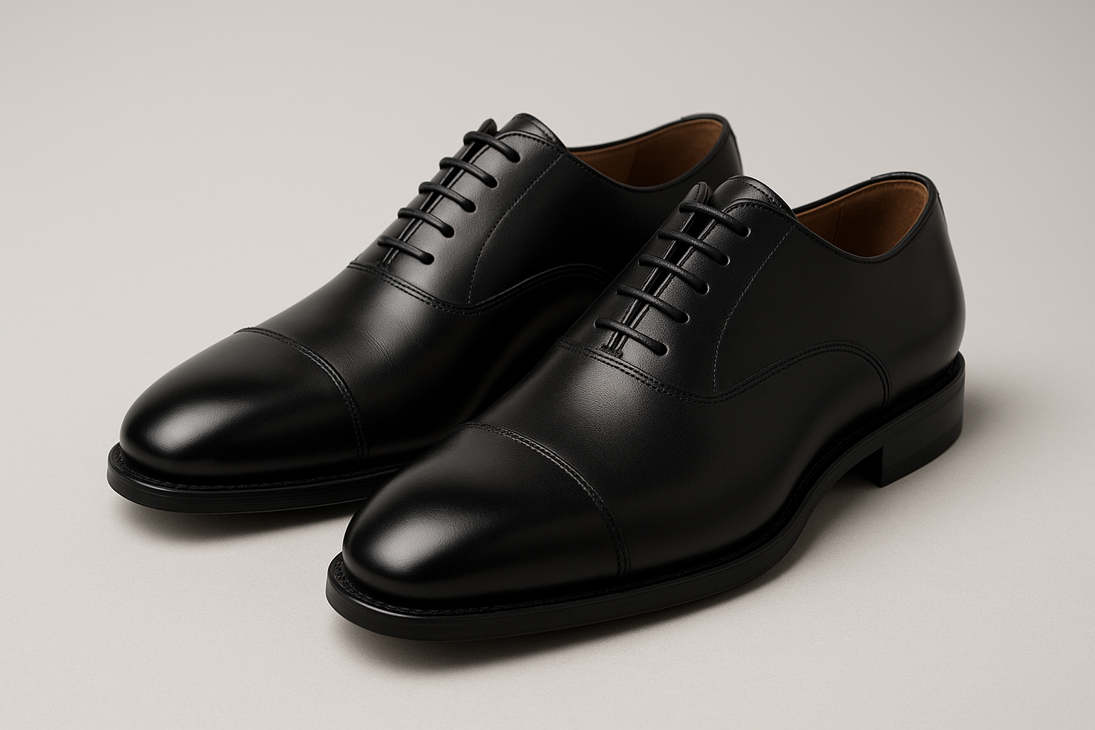 Men's executive leather dress shoes