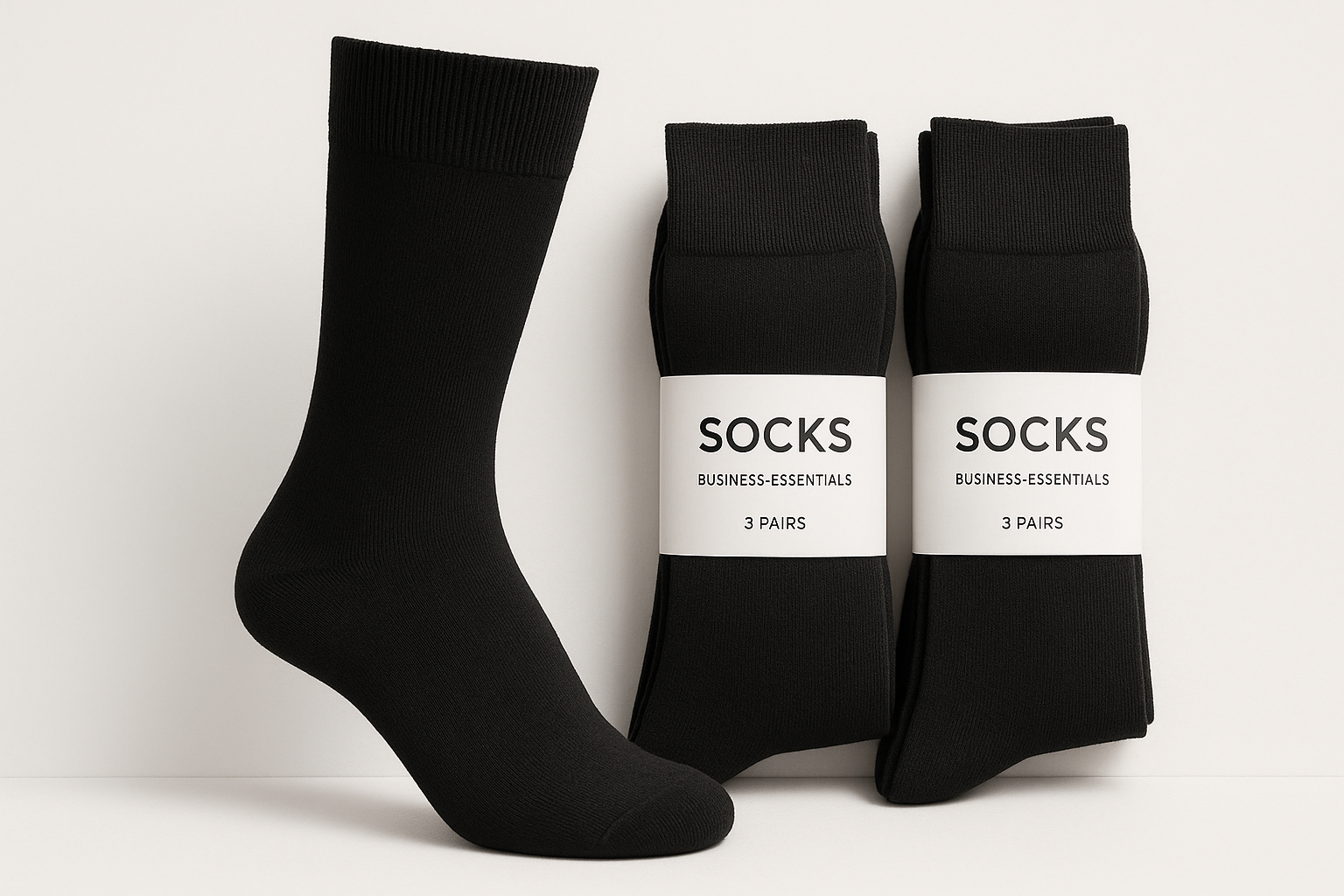 Men's premium business dress socks