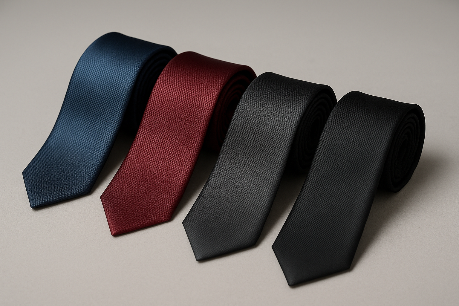 Premium silk ties collection